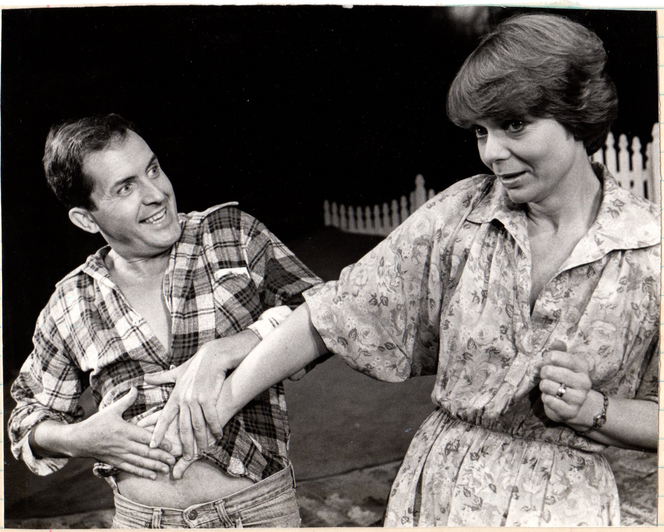 David Goddard, Louise Pavo in Outside Edge 1981